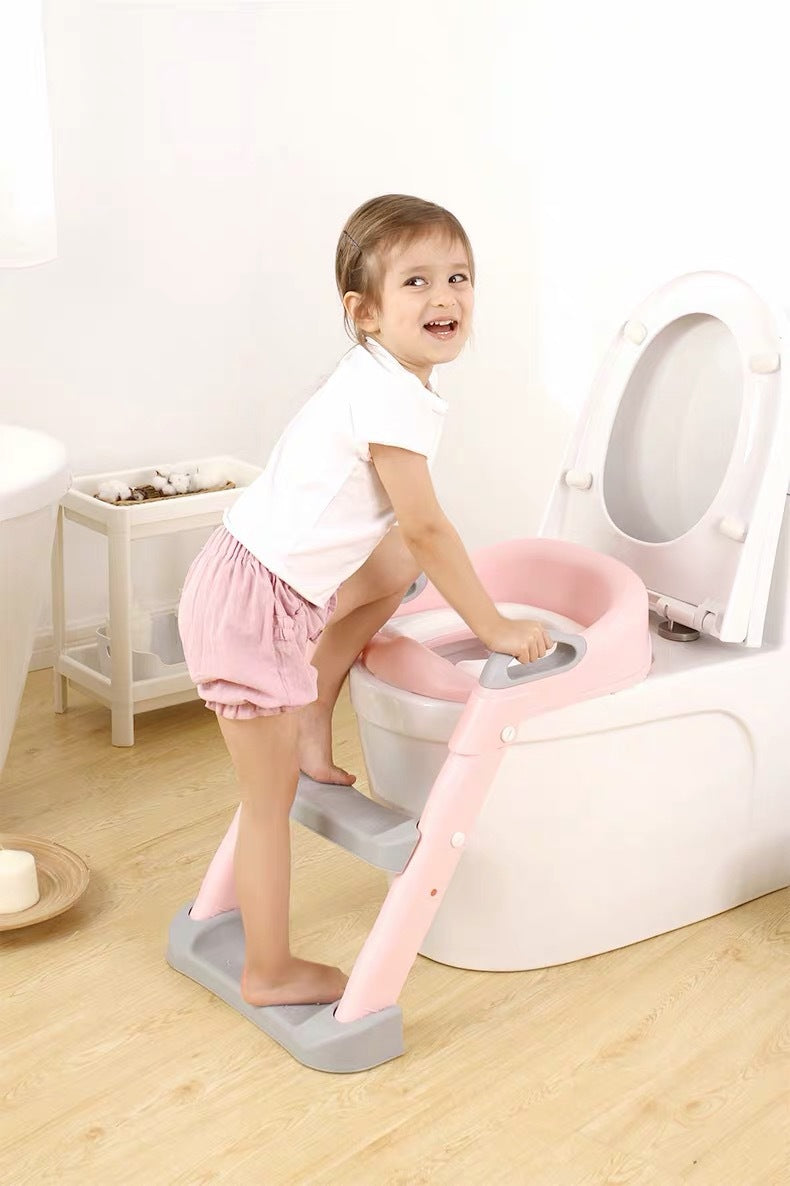 Toiletverkleiner met opstapje