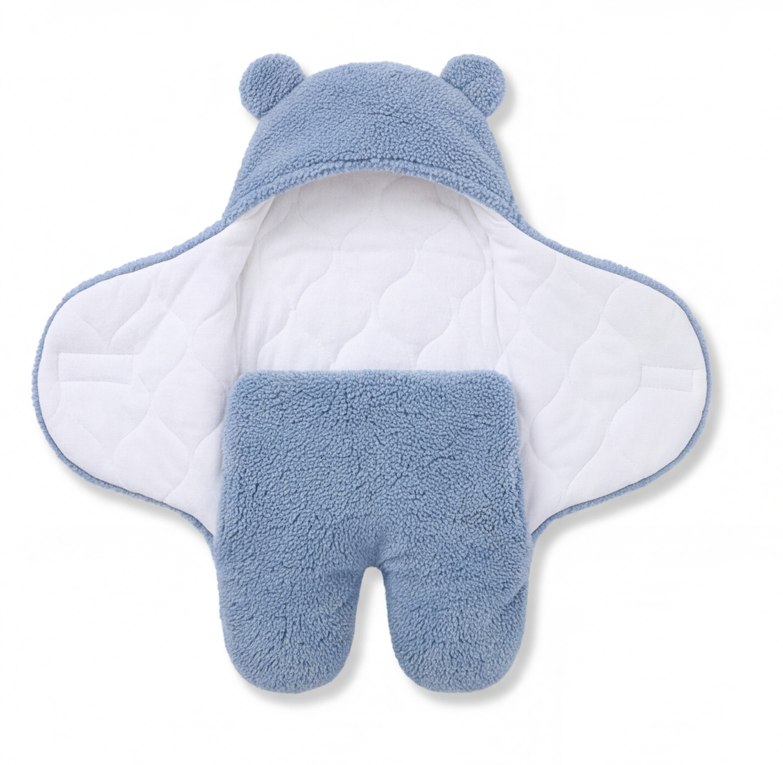 Babypakje met berenoortjes