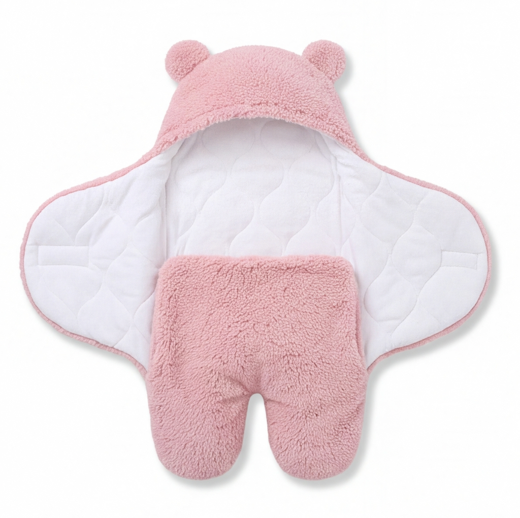 Babypakje met berenoortjes