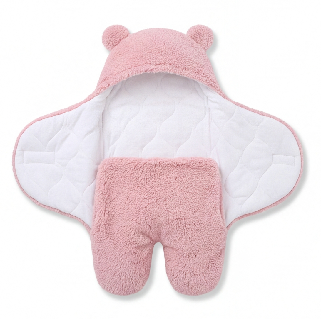 Babypakje met berenoortjes