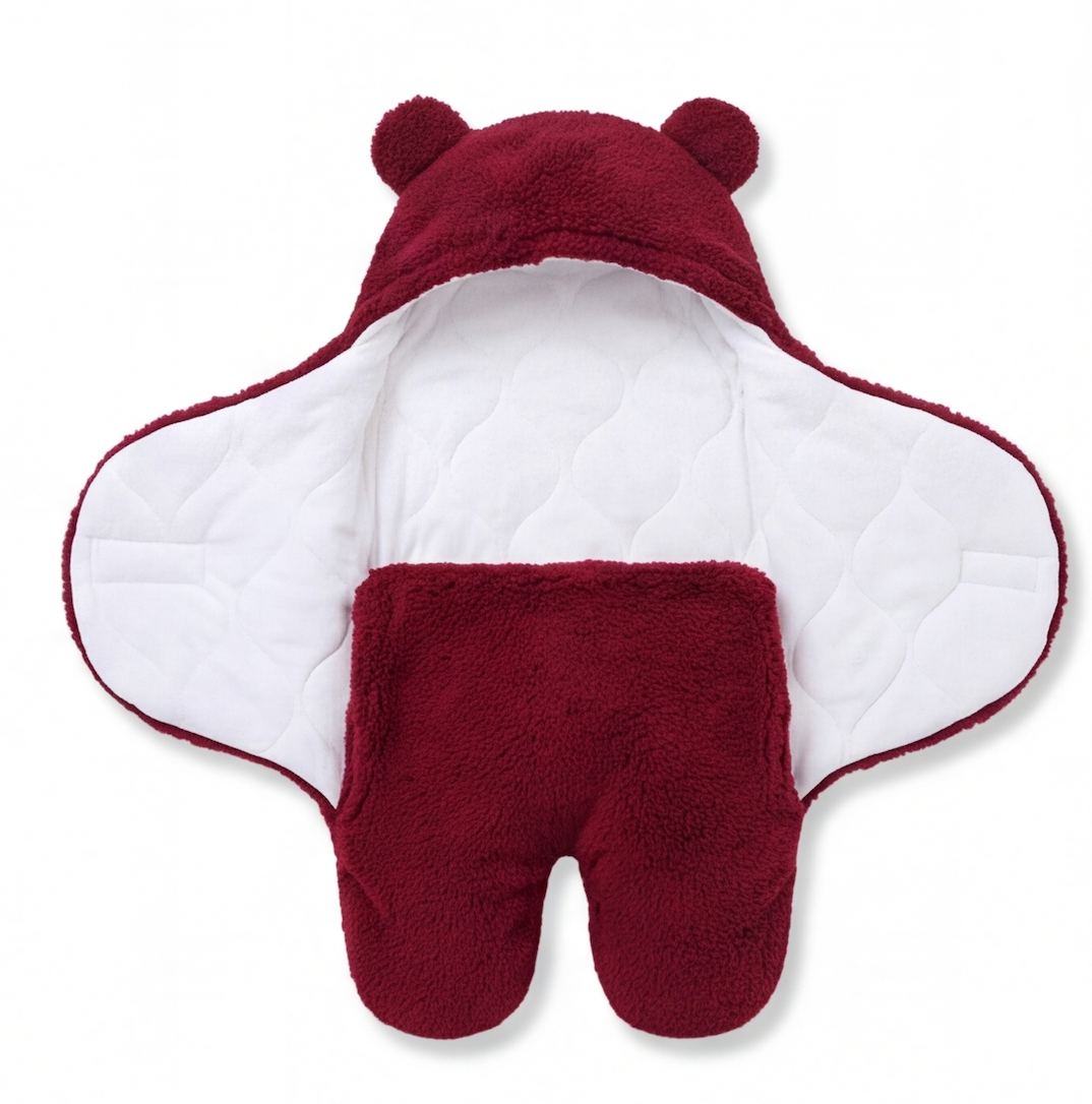 Babypakje met berenoortjes