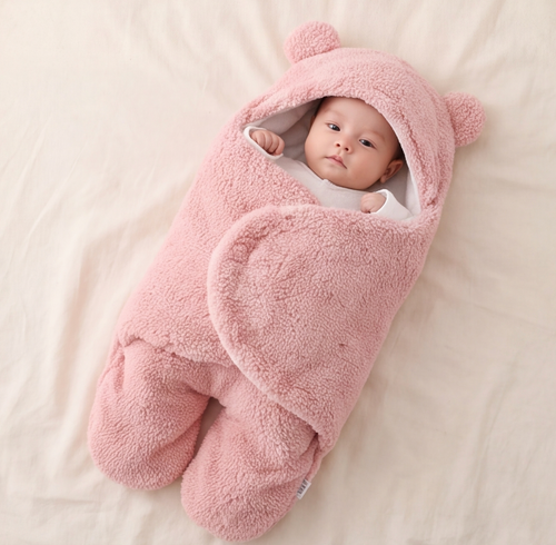 Babypakje met berenoortjes
