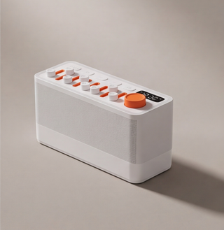 Bluetooth witte-ruismachine voor baby's