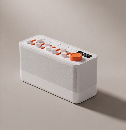 Bluetooth witte-ruismachine voor baby's
