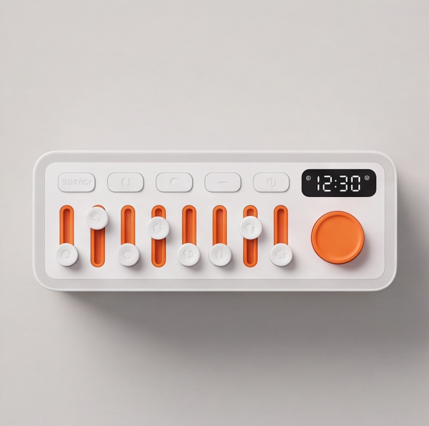 Bluetooth witte-ruismachine voor baby's
