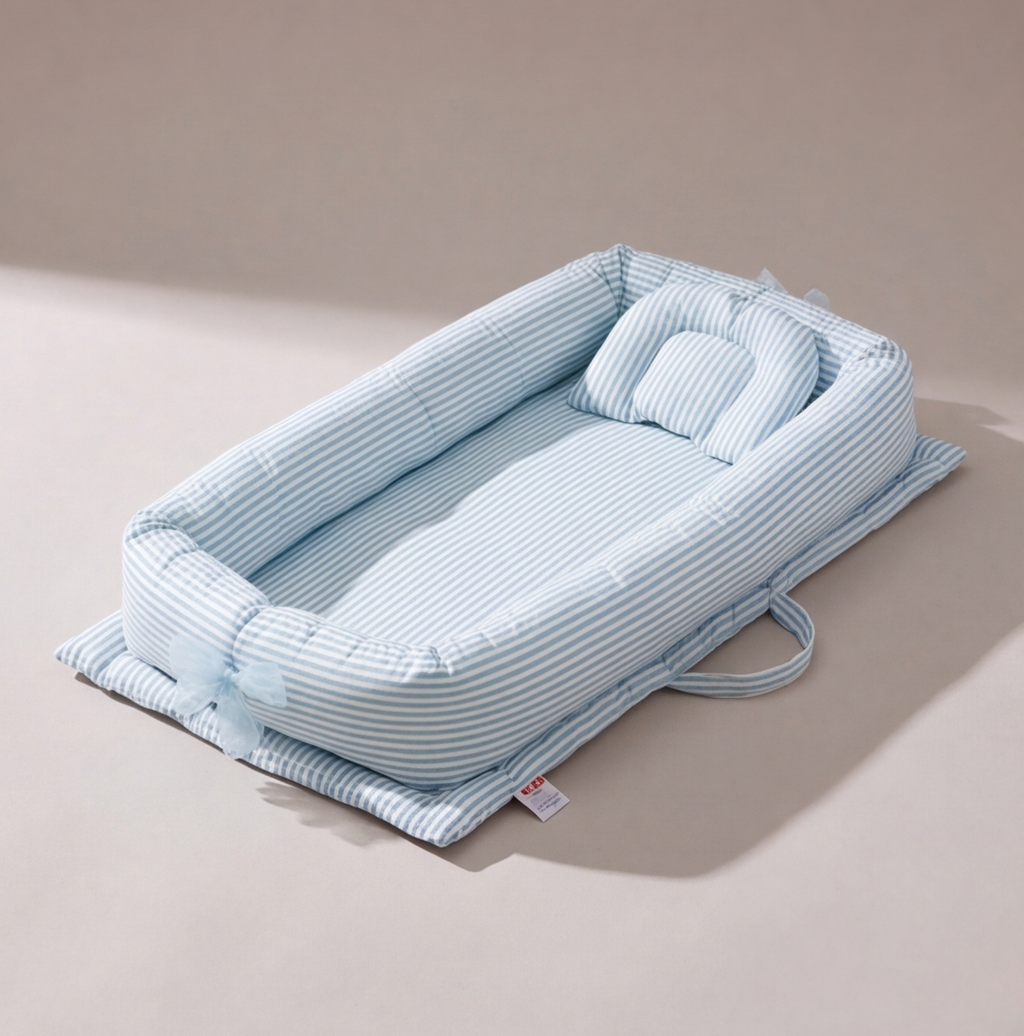 Opvouwbaar babynest voor rust onder toezicht