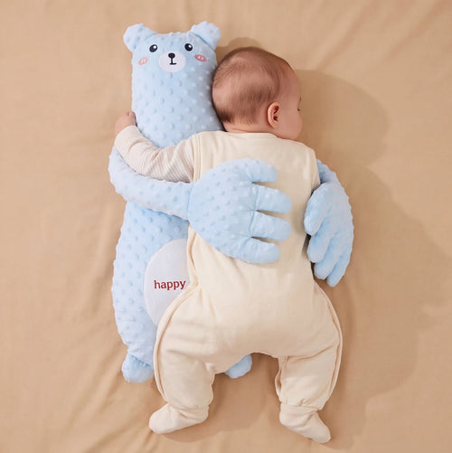 Babyknuffel met automatisch kloppend handje