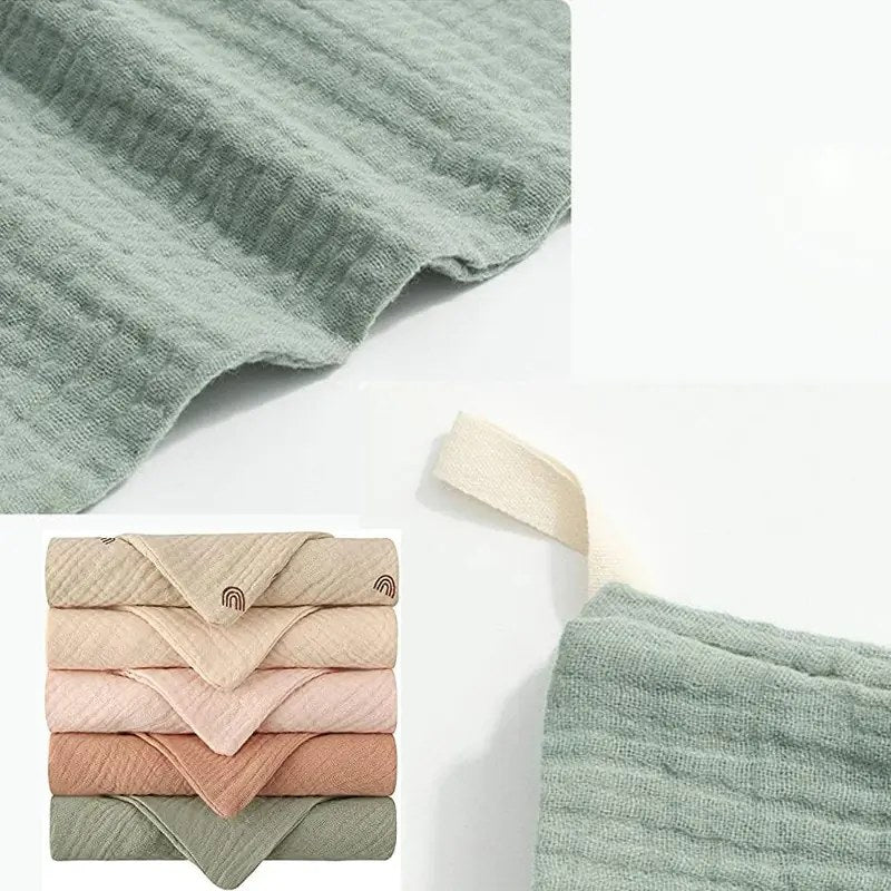 Hydrofiele washandjes, 5-pack