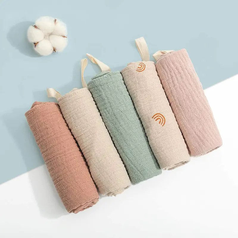 Hydrofiele washandjes, 5-pack